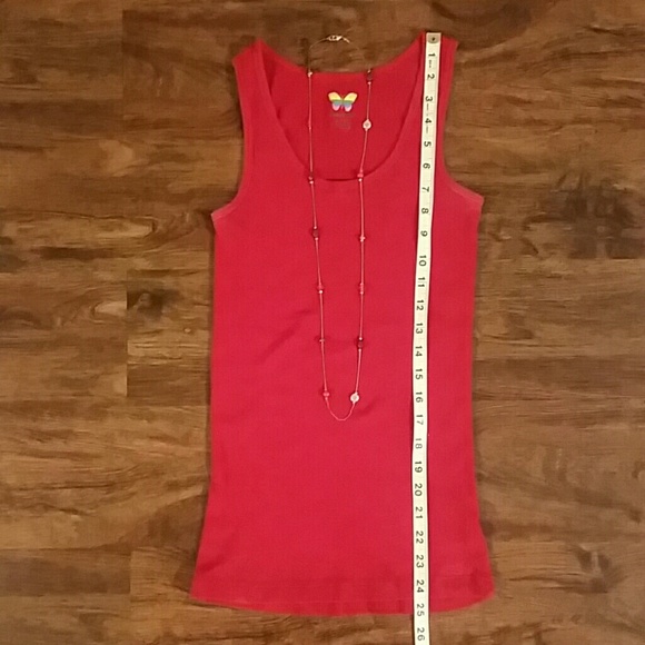 No Boundaries brand red tank top, medium - Picture 2 of 4